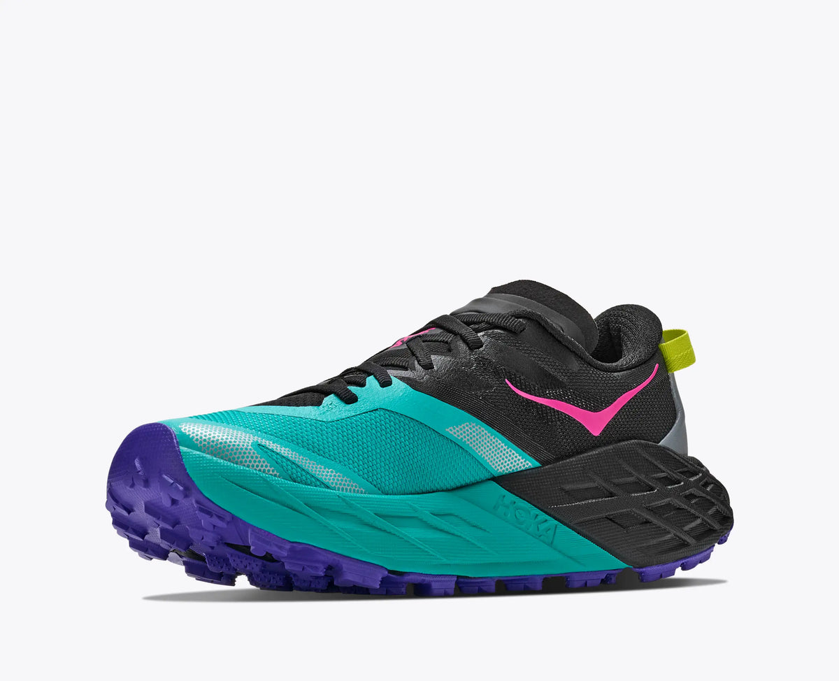 Black | Electric Aqua
