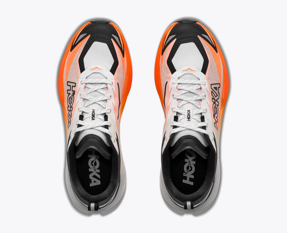 HOKA ZINAL 3 HOMBRE Frost | Neon Tangerine
