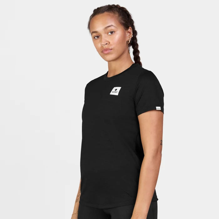 SAYSKY CLEAN COMBAT PRO T SHIRT BLACK MUJER