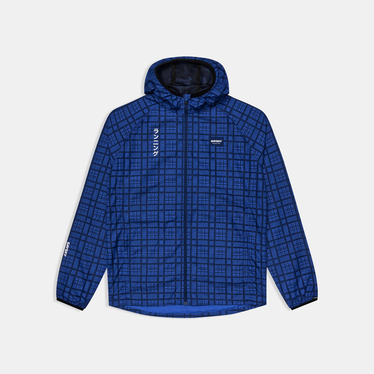 SAYSKY Pace Jacket Blue Checker 1077 SM10019