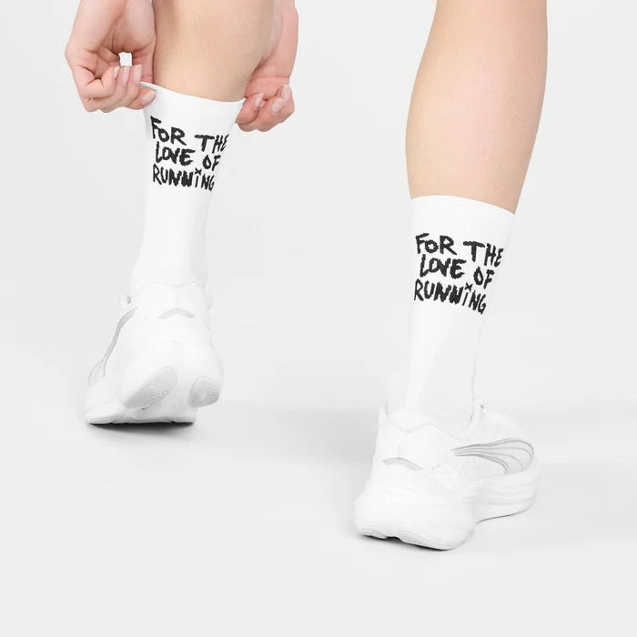 SAYSKY COMBAT HIGH SOCKS WHITE