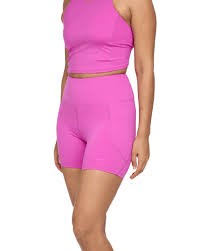 HOKA PANTALON W ELARO 5' BIKE SHORT FUSCHIA MUJER