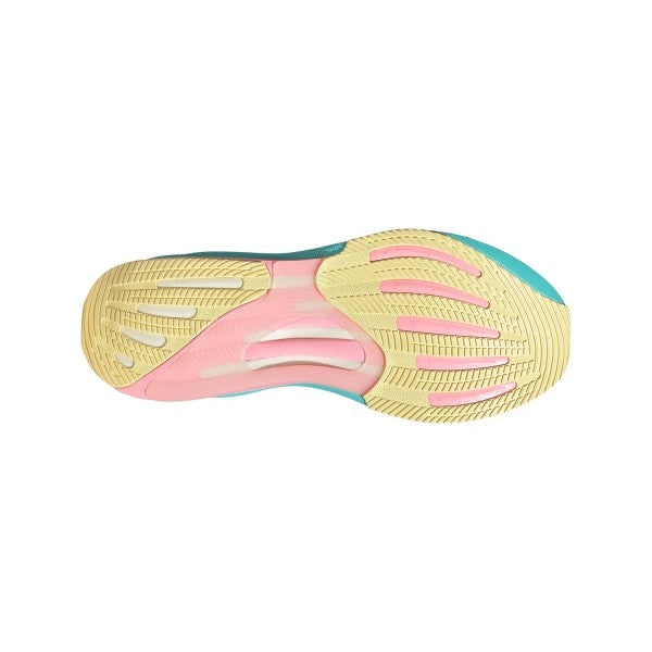 ADIDAS SUPERNOVA RISE WHITE ALMOST YELLOW FLASH AQUA MUJER