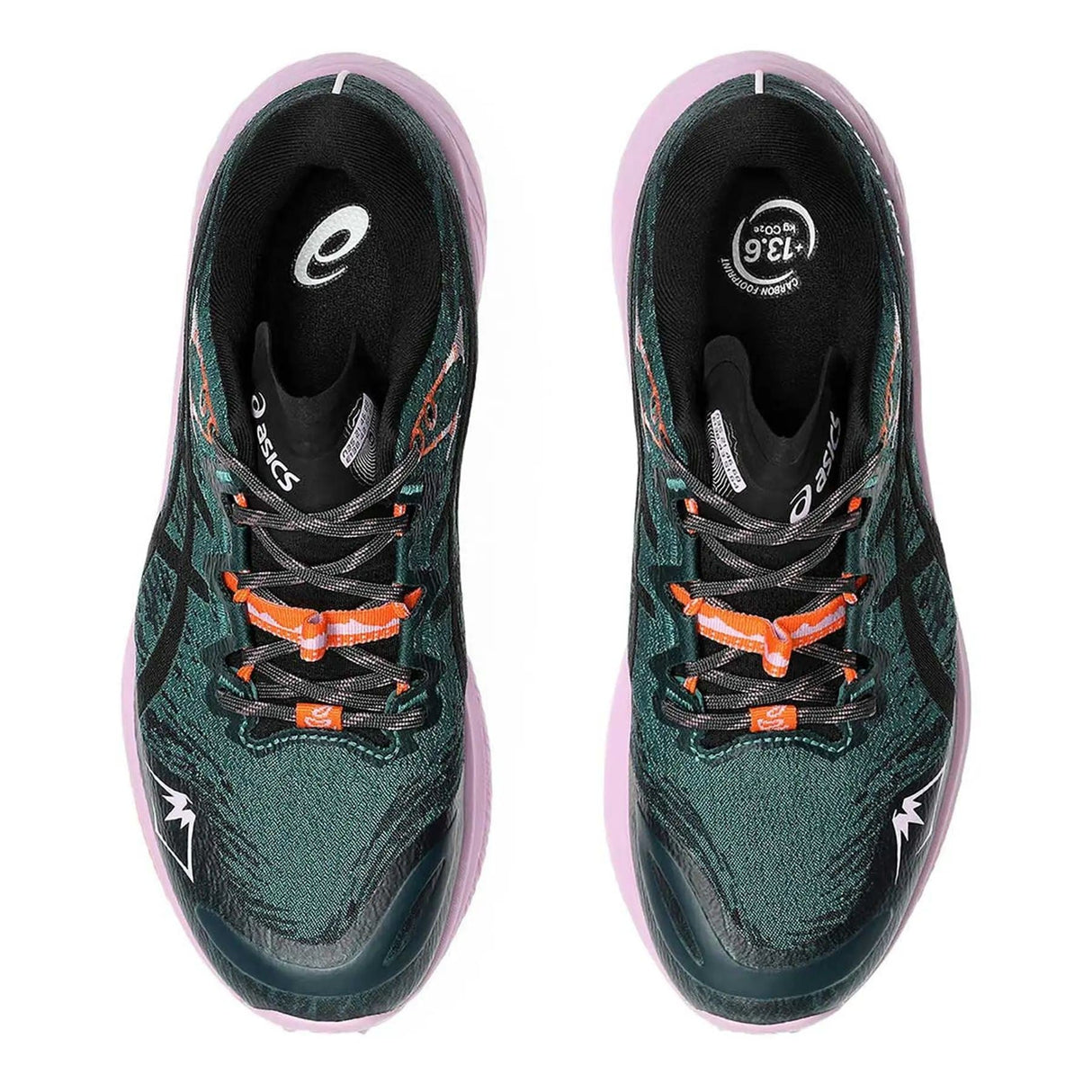 ASICS FUJI LITE 5 RAINY LAKE BLACK MUJER