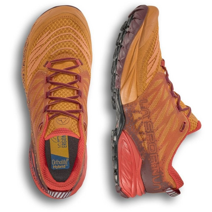 LA SPORTIVA AKASHA II HAWAIIAN SUN RED WOOD HOMBRE