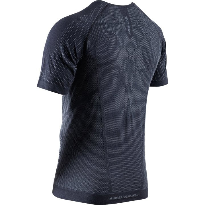 X-BIONIC CAMISETA XCEED RUN HOMBRE X BLACK/RHINO