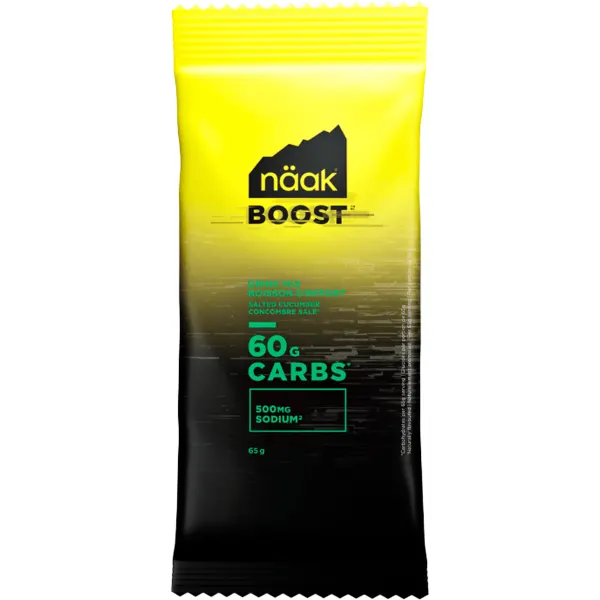 NAAK BOOST DRINK MIX SALTED CUCUMBER 60G CARBS