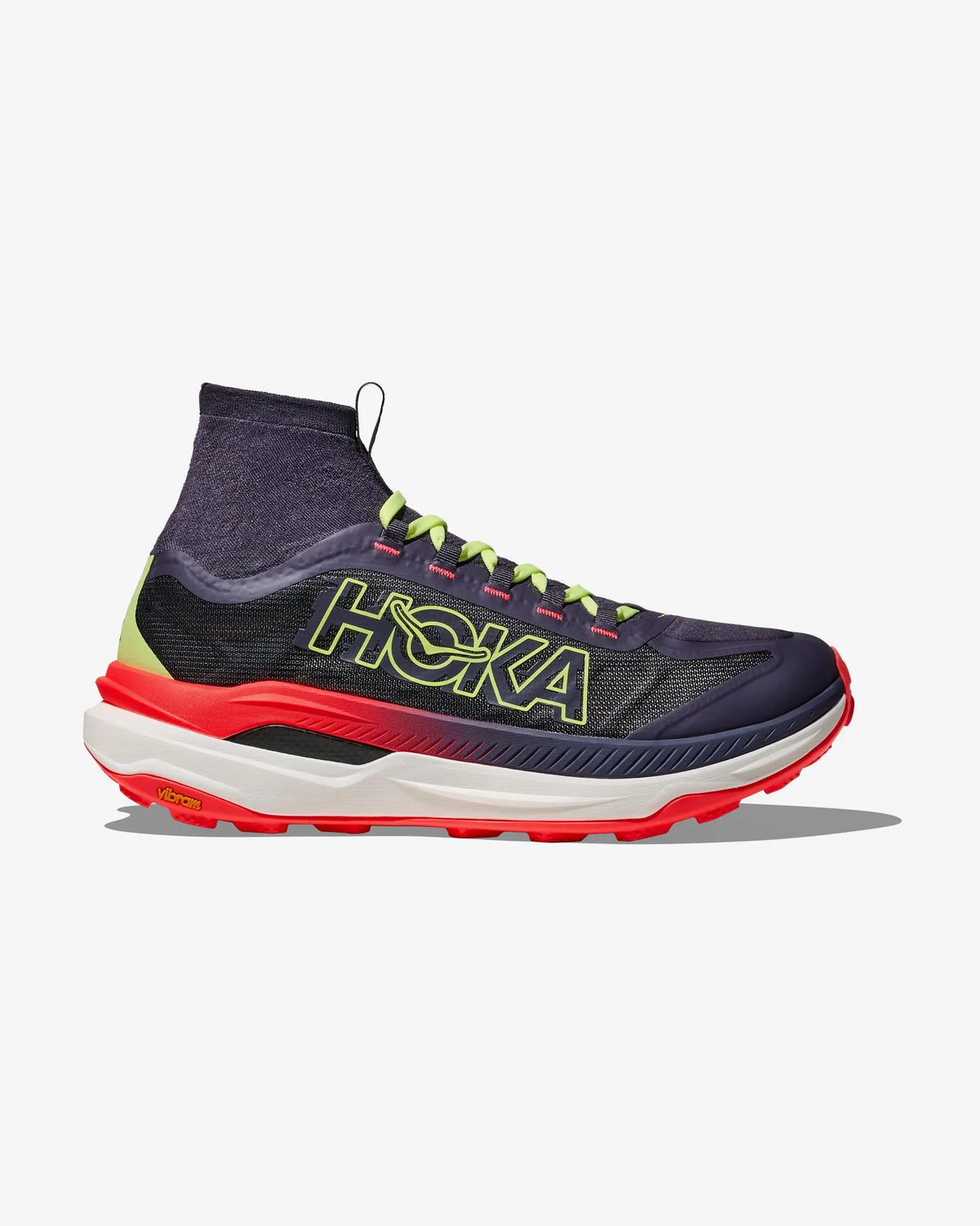 HOKA TECTON X 3 SQUID INK/NEON FLAME