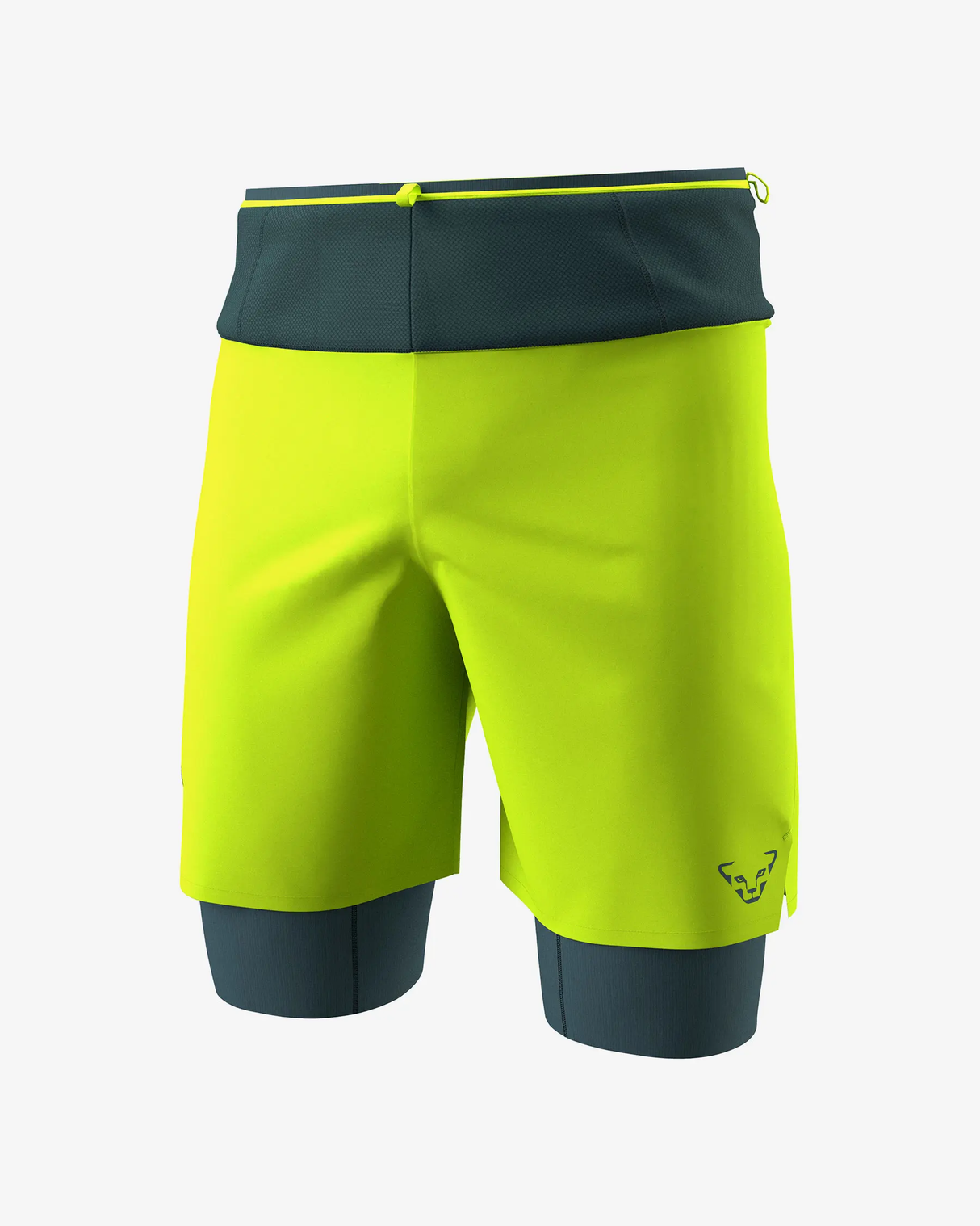 DYNAFIT ULTRA 2/1 SHORTS ULTRA YELLOW HOMBRE