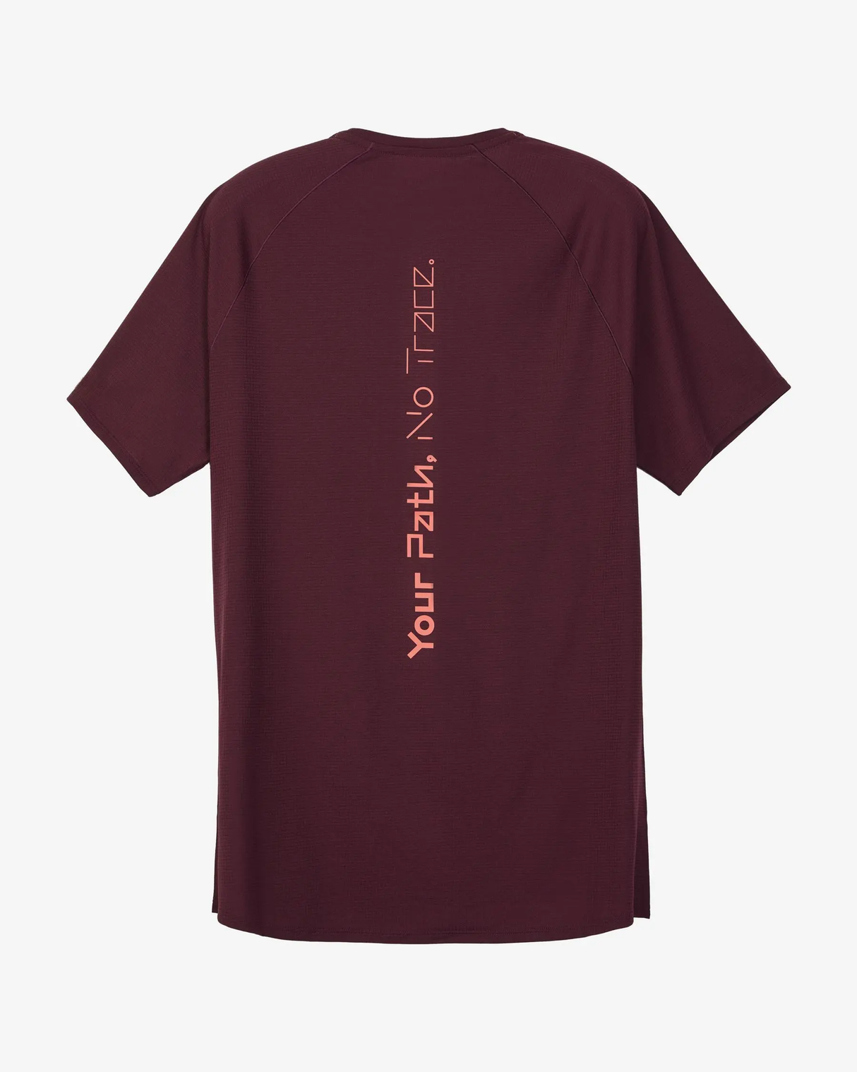 NNORMAL RACE T SHIRT 02 BURGUNDY HOMBRE