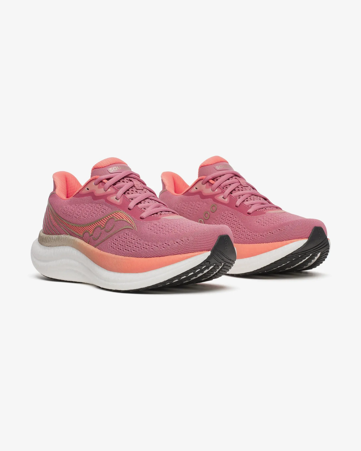 SAUCONY TRIUMPH 23 MAUVE BLACK