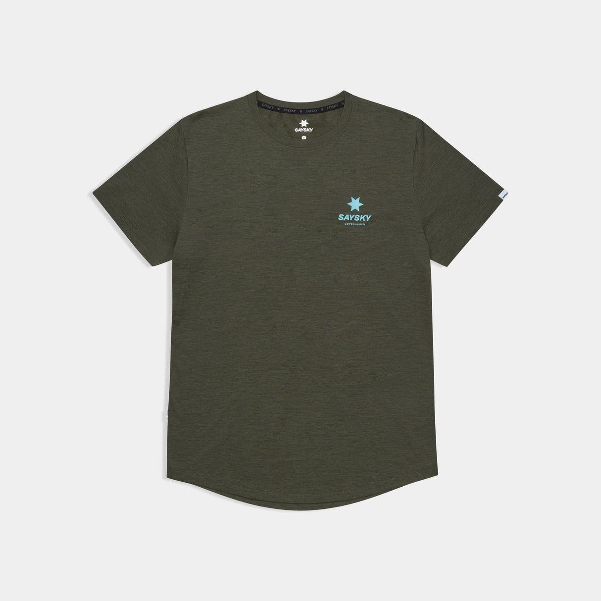 SAYSKY STATEMENT COMBAT PRO T SHIRT GREEN