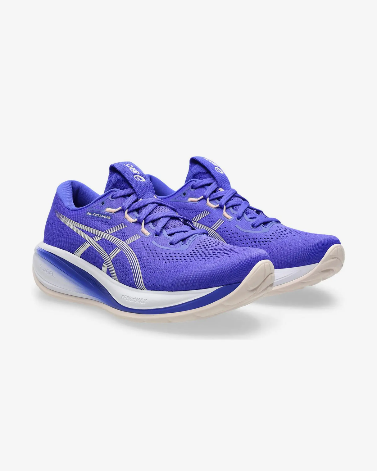 ASICS CUMULUS 28 COBALT BURST IVORY MUJER