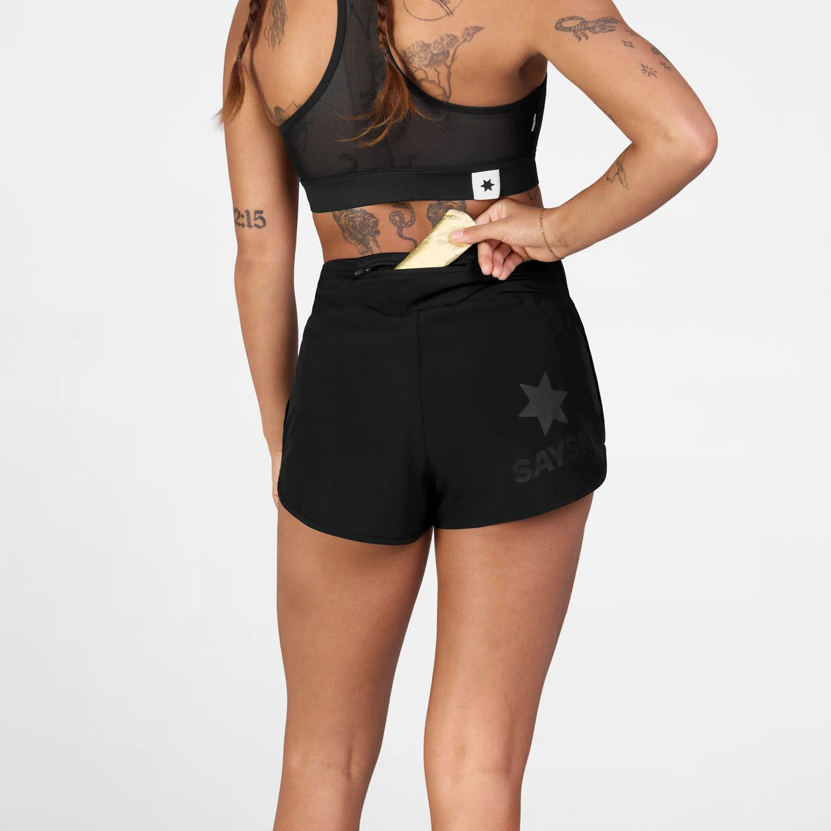 SAYSKY PACE SHORT 3" BLACK MUJER