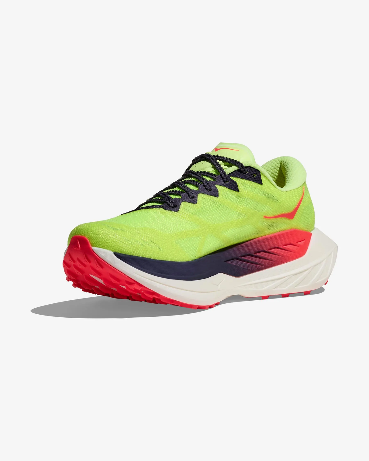 HOKA ROCKET TRAIL X NEON YUZU NEON FLAME HOMBRE