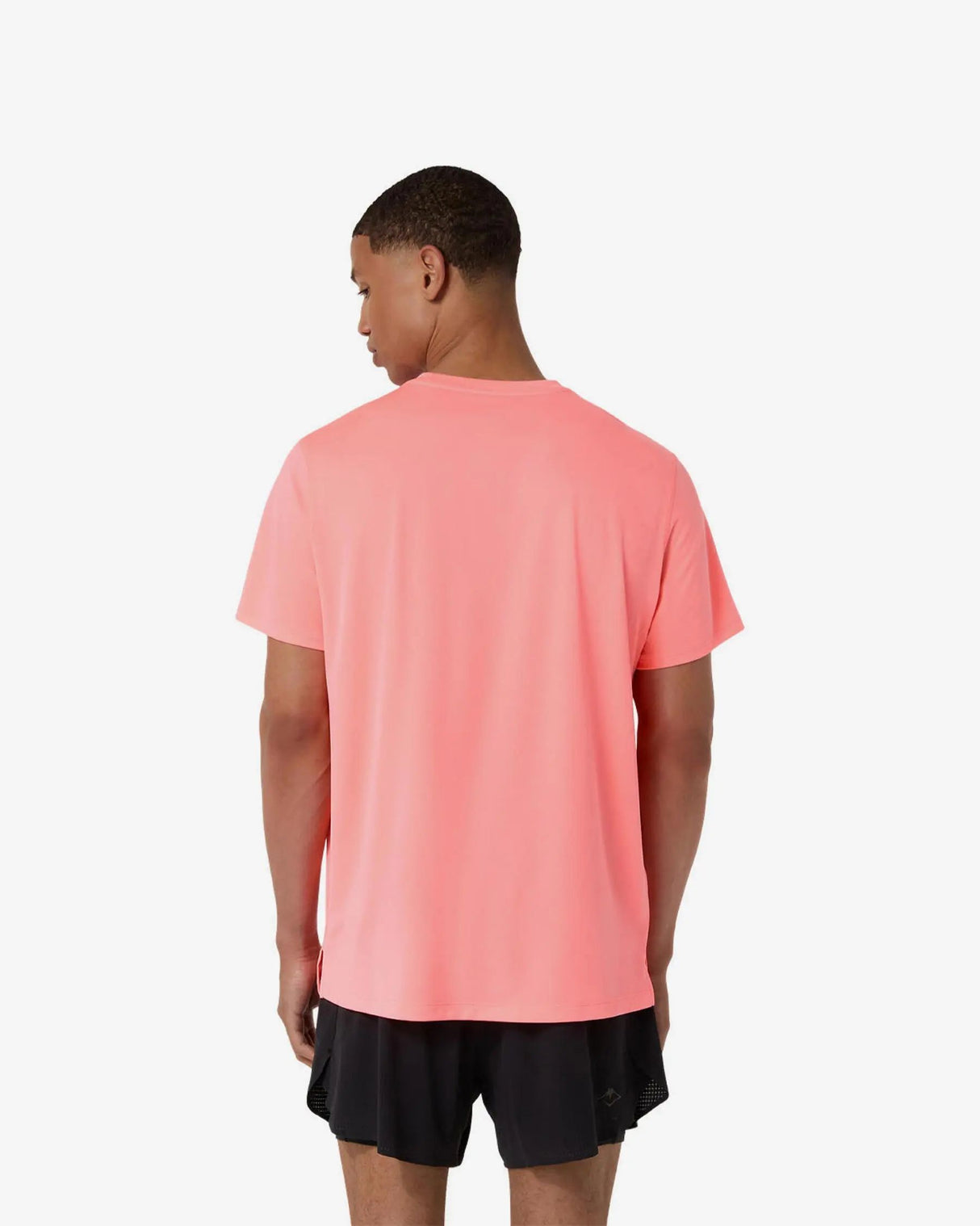 ASICS FUJITRAIL LOGO SS TOP SUN CORAL HOMBRE