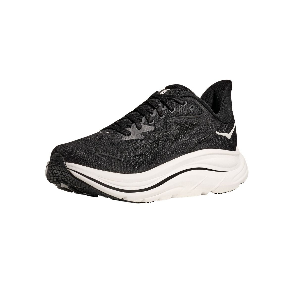 HOKA CLIFTON 10 BLACK WHITE MUJER