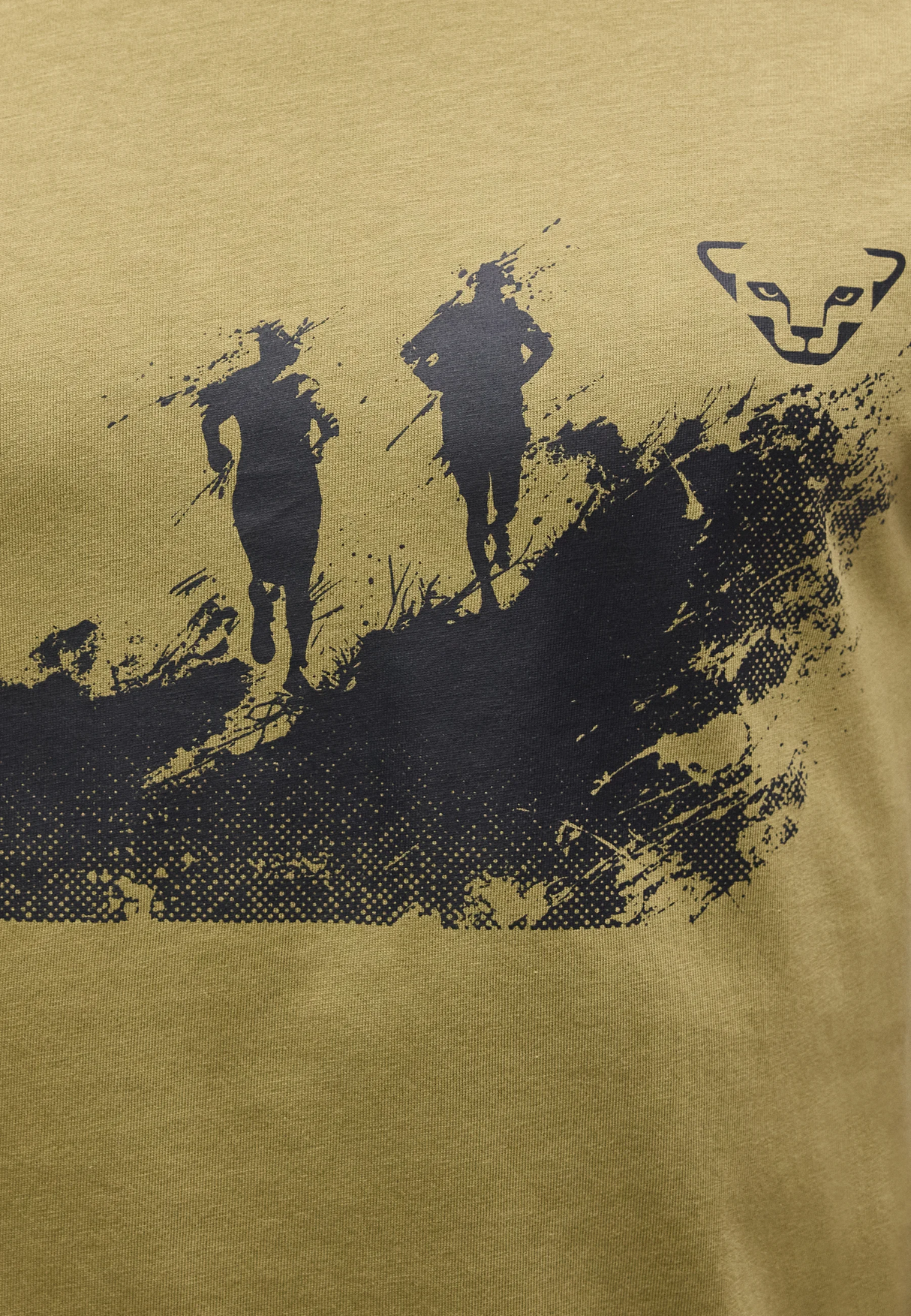 DYNAFIT GRAPHIC CO S/S TEE MILITARY GREEN HOMBRE