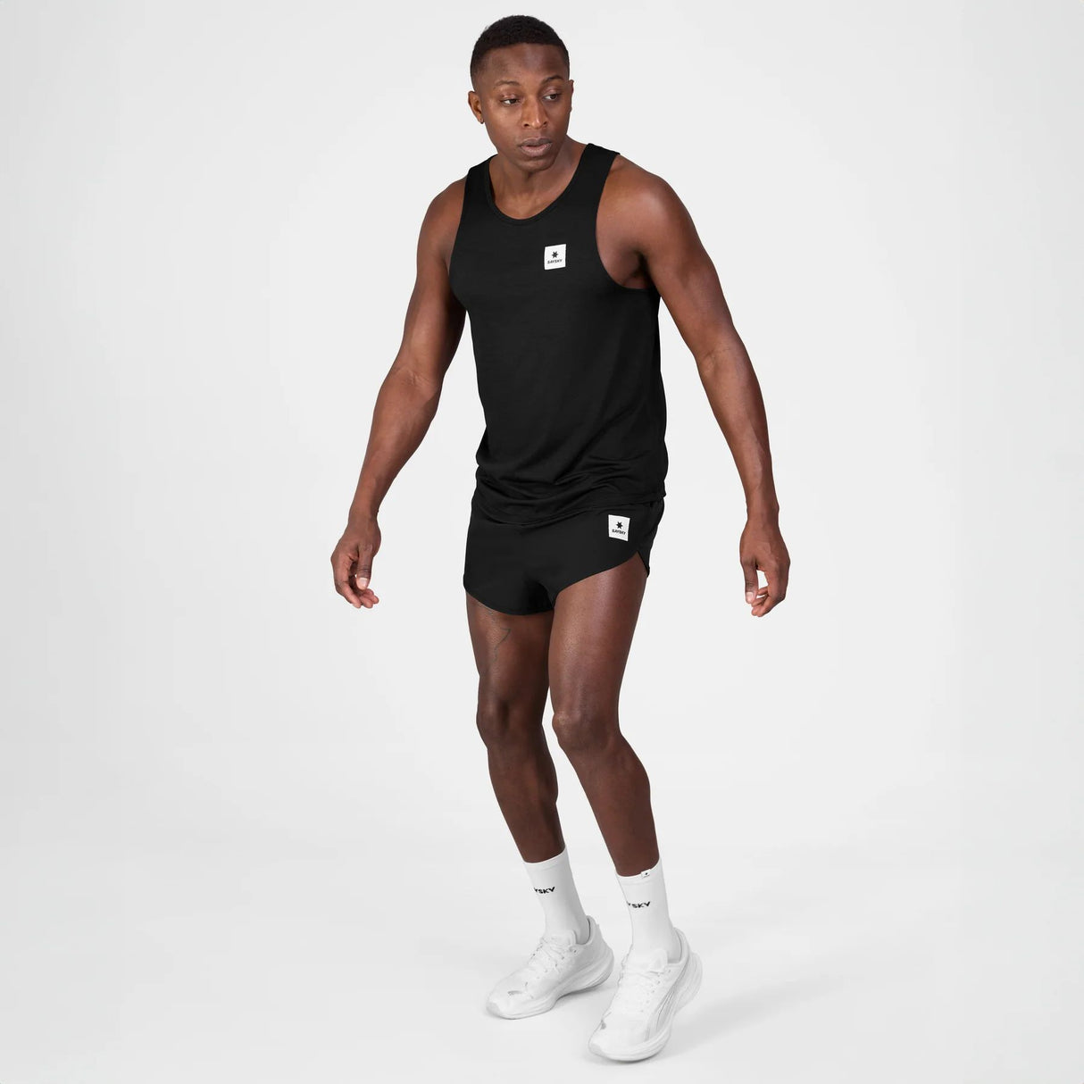 SAYSKY CLEAN COMBAT SINGLET BLACK