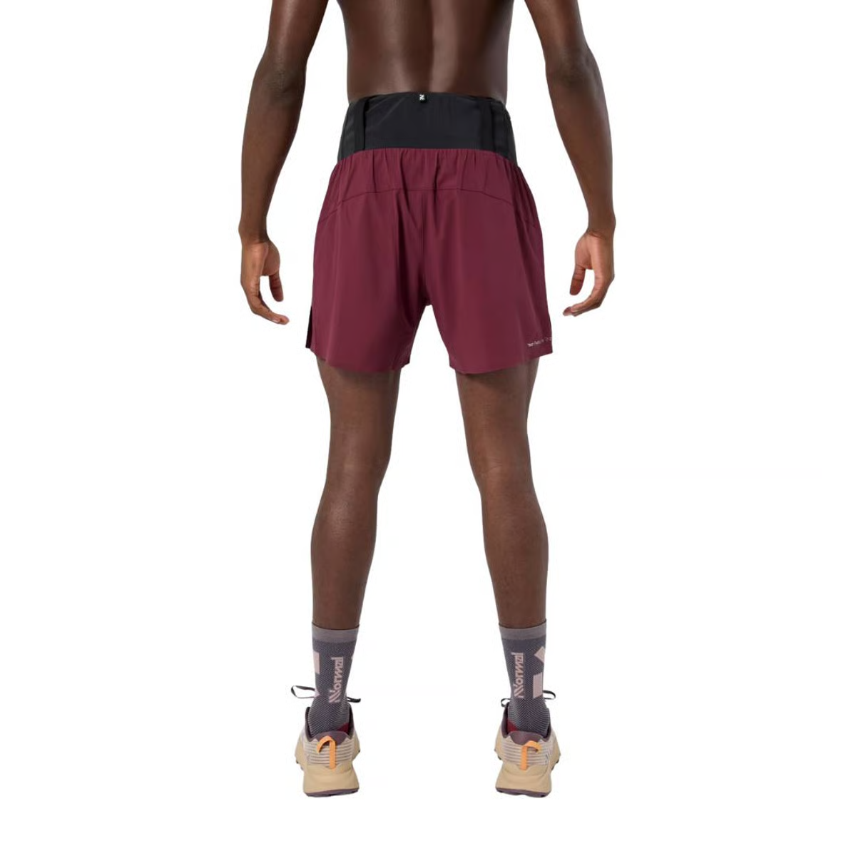NNORMAL RACE SHORT 02 BURGUNDY HOMBRE