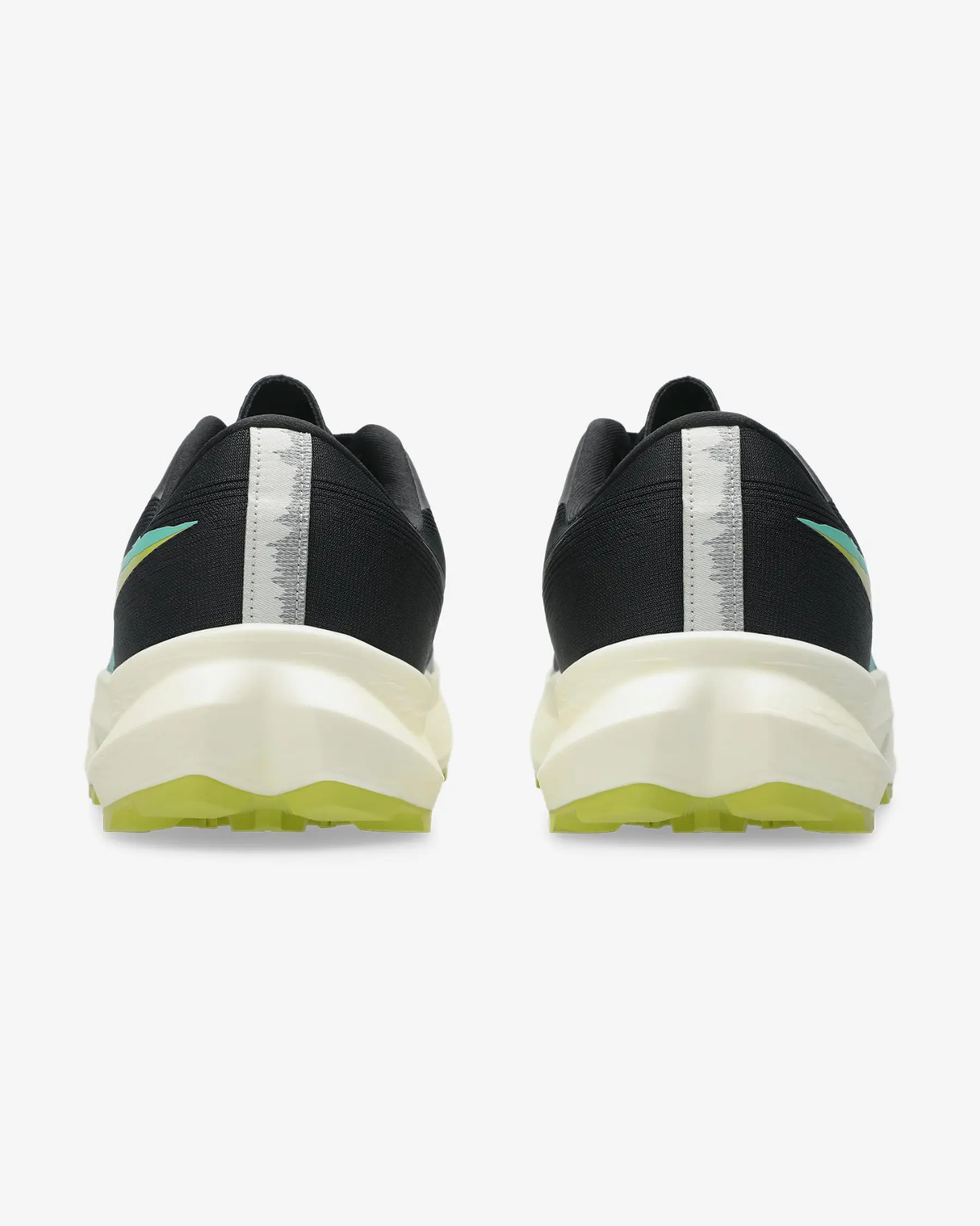 ASICS FUJI LITE 6 BLACK AURORA GREEN HOMBRE