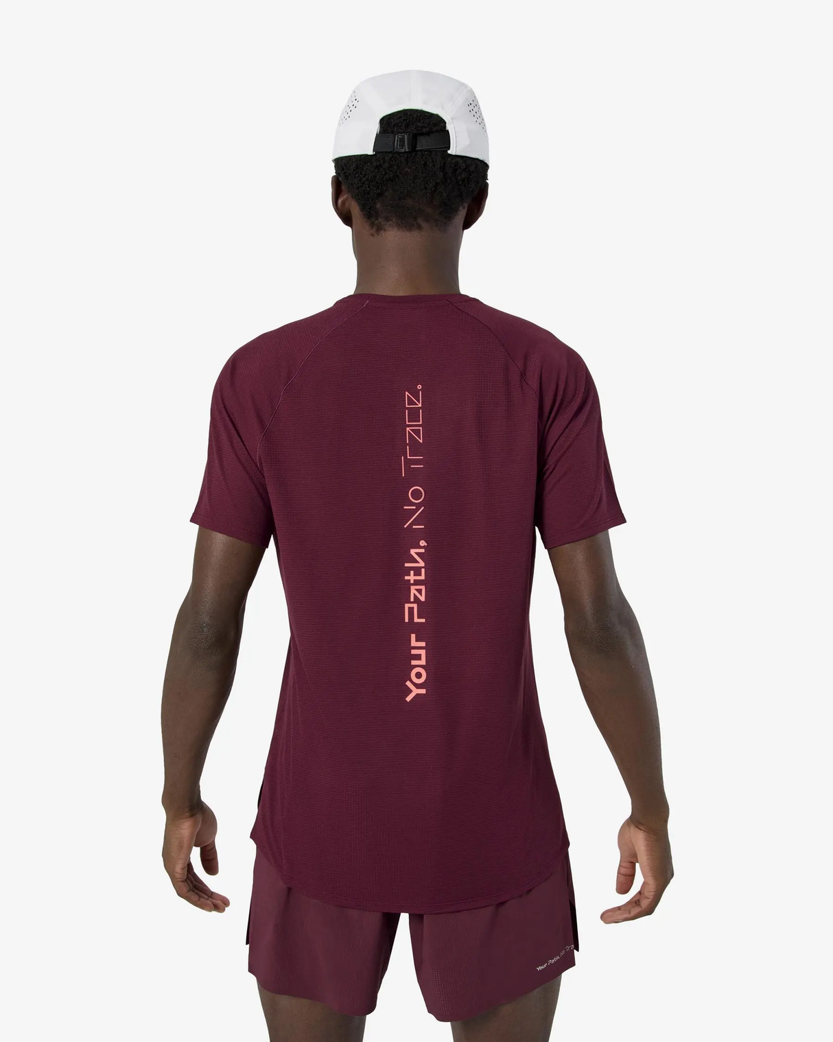 NNORMAL RACE T SHIRT 02 BURGUNDY HOMBRE
