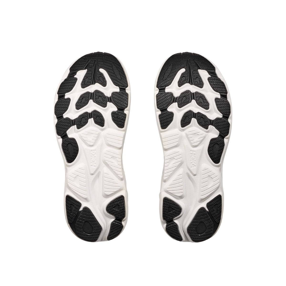 HOKA CLIFTON 10 BLACK WHITE MUJER