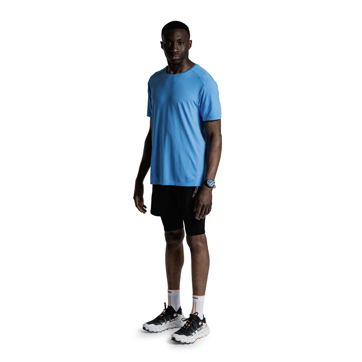 X BIONIC RUN DISCOVER SHIRT ETERNAL ICE HOMBRE