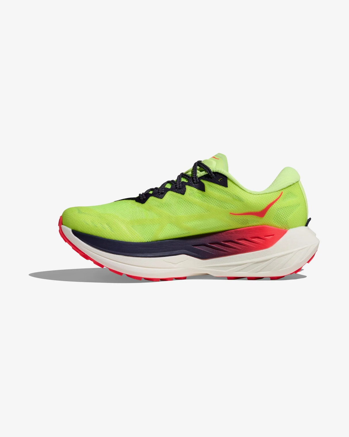 HOKA ROCKET TRAIL X NEON YUZU NEON FLAME HOMBRE