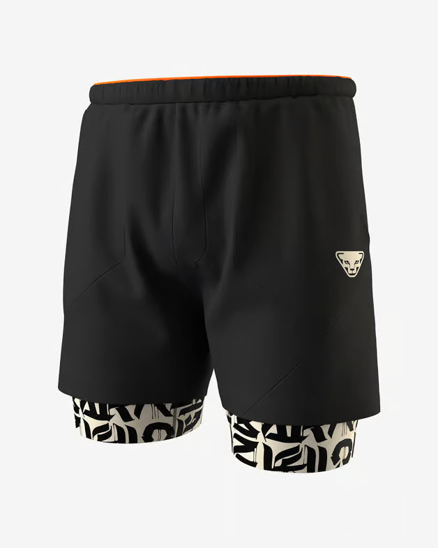 DYNAFIT TRAIL 2IN1 SHORTA BLACK OUT HOMBRE