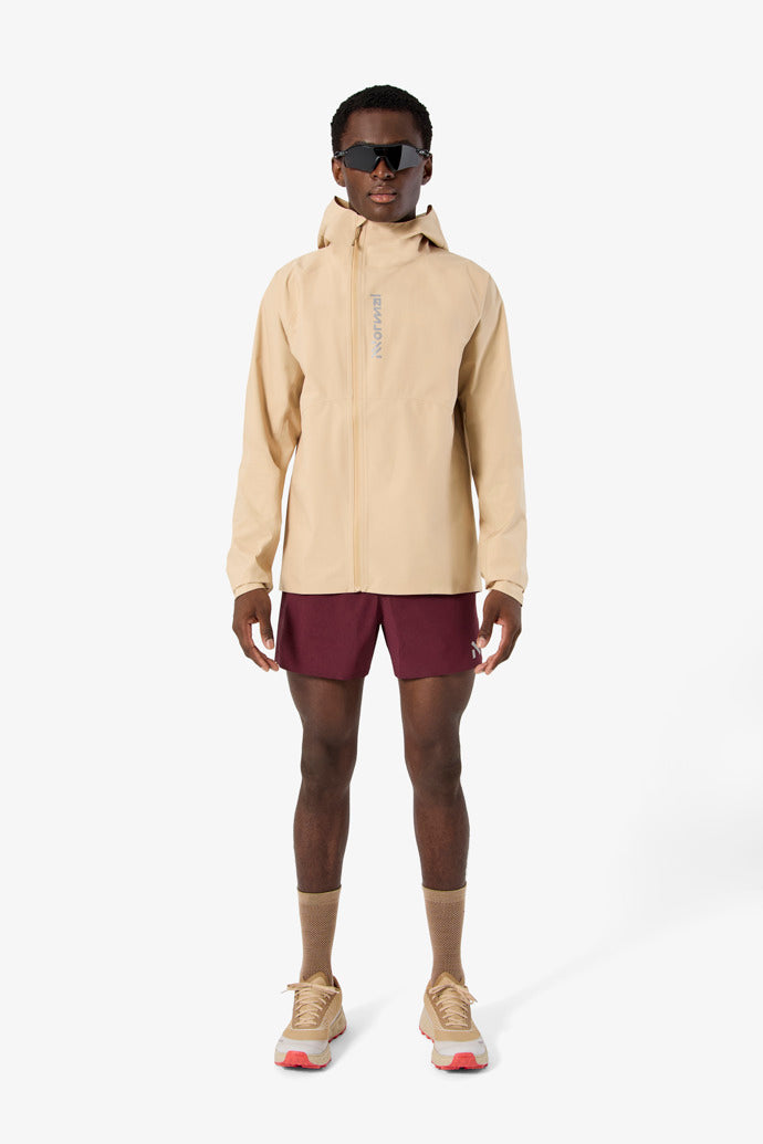 NNormal Trail Rain Jacket 02 Hombre Beige