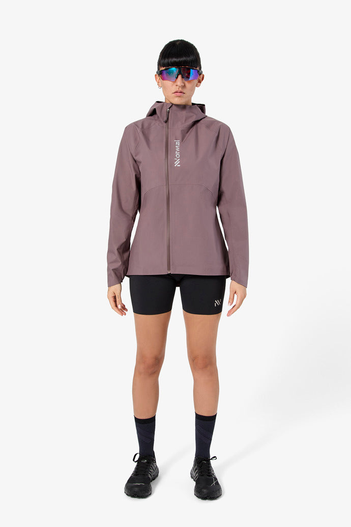 NNormal Trail Rain Jacket 02 Mujer Purple