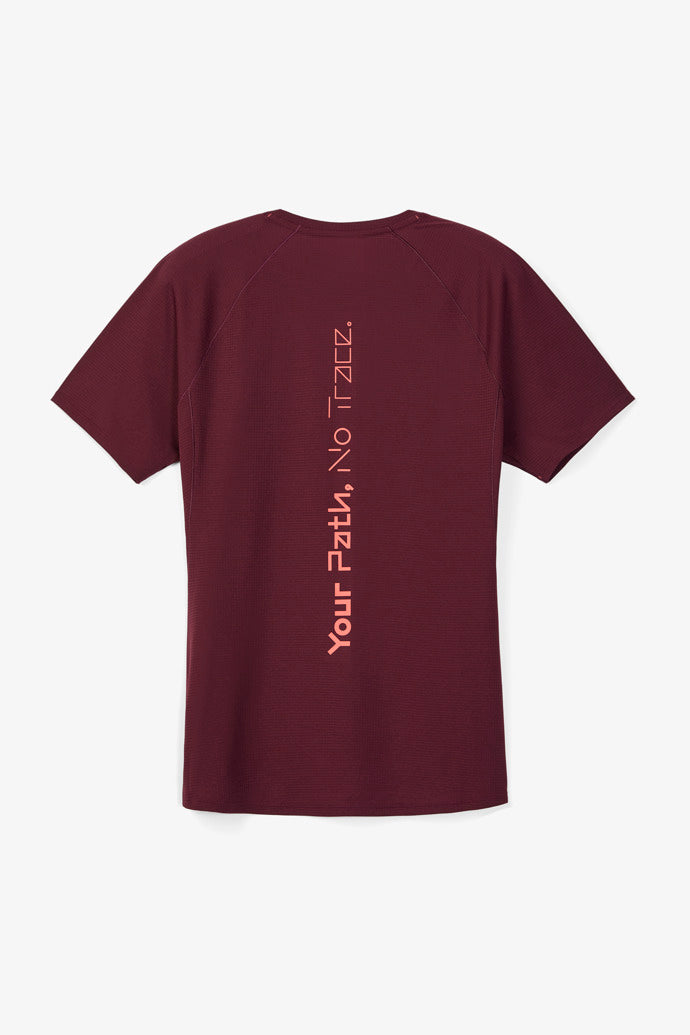 NNORMAL RACE T-SHIRT 02 MUJER Burgundy
