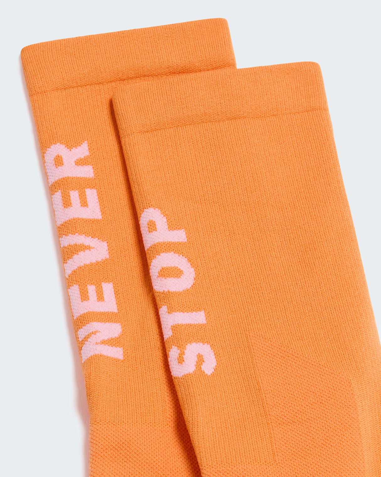 THE NORTH FACE SOCKS NEVER STOP PAPAYA BOLD BLUE