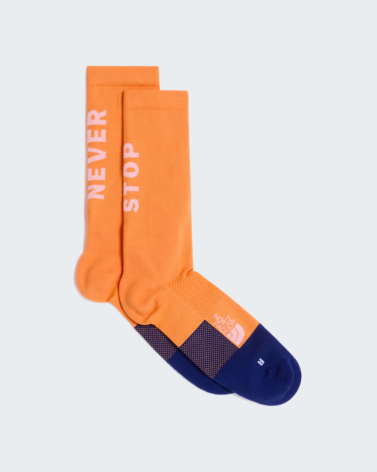THE NORTH FACE SOCKS NEVER STOP PAPAYA BOLD BLUE