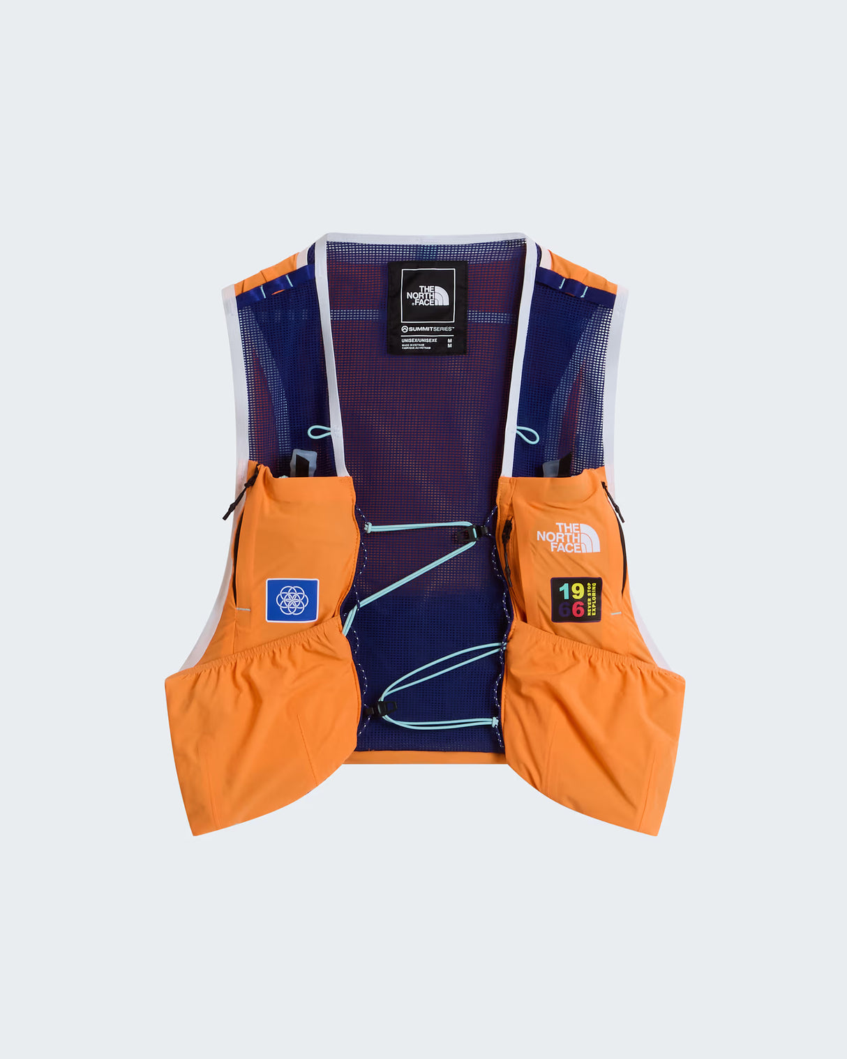 THE NORTH FACE SUMMIT RUN VEST 10 PAPAYA BOLD BLUE