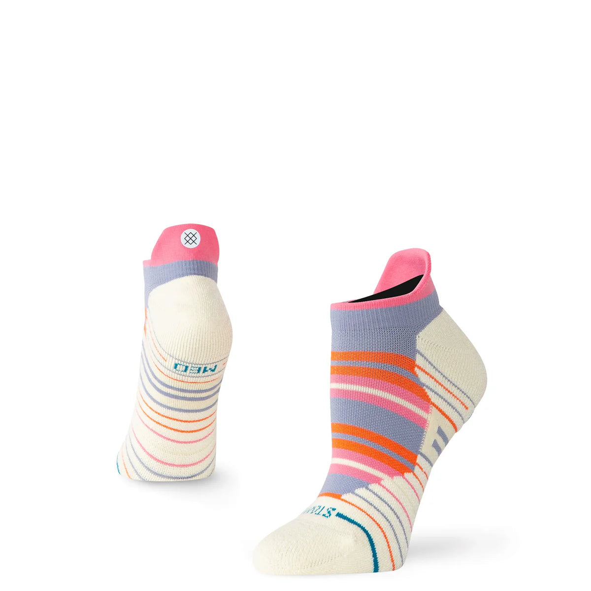 STANCE MID CUCHION WOMENS LENNON MID TAB BLUE