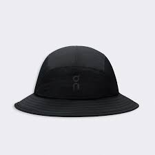 ON RUNNING TRAIL HAT UNIOSEX BLACK