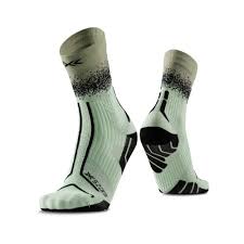 X BIONIC SOCKS TRAIL PERFORM DIGITAL LIME