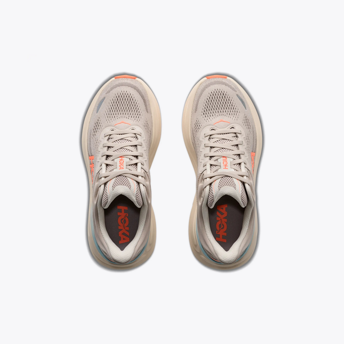 HOKA BONDI 9 MUJER River Rock Grey | Mineral Ore