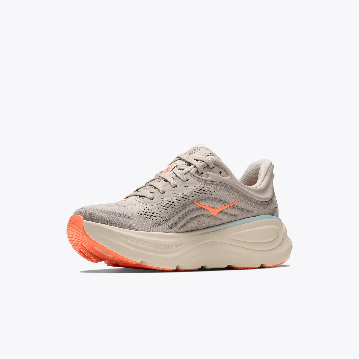 HOKA BONDI 9 MUJER River Rock Grey | Mineral Ore