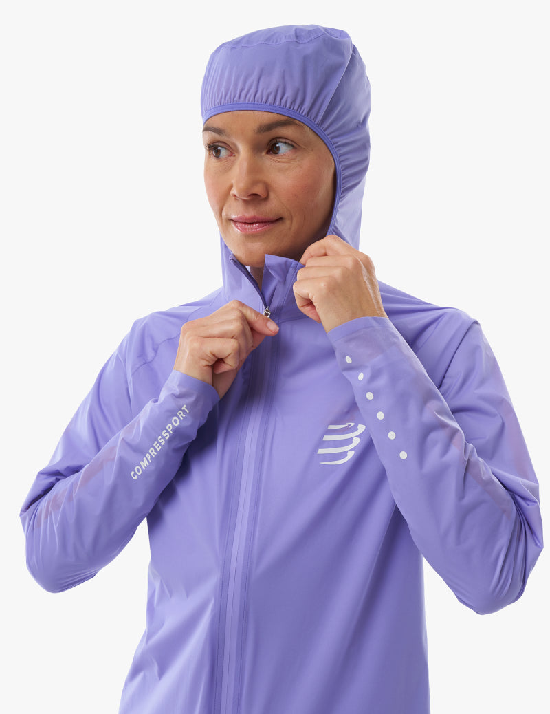 COMPRESSPORT HURRICANE WATERPROOF JACKET MUJER