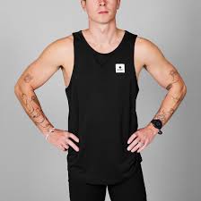 SAYSKY CLEAN COMBAT SINGLET BLACK