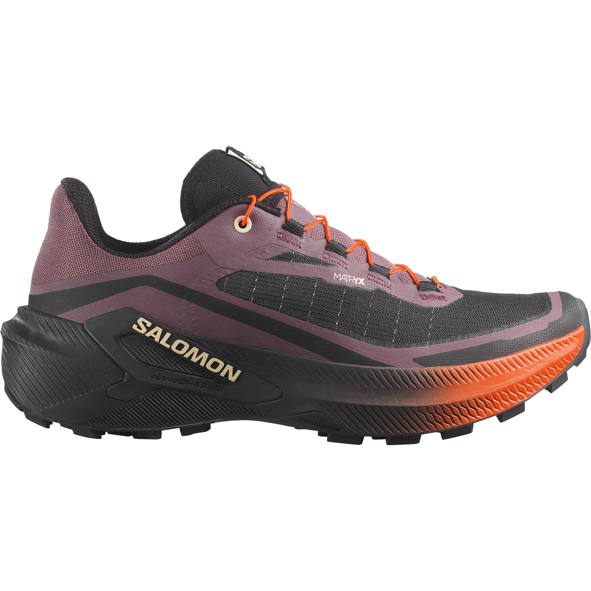 SALOMON GENESIS 2 MUJER Huckleberry | Black | Red Orange