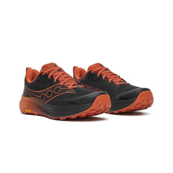 SAUCONY PEREGRINE 16 BLACK RUST HOMBRE