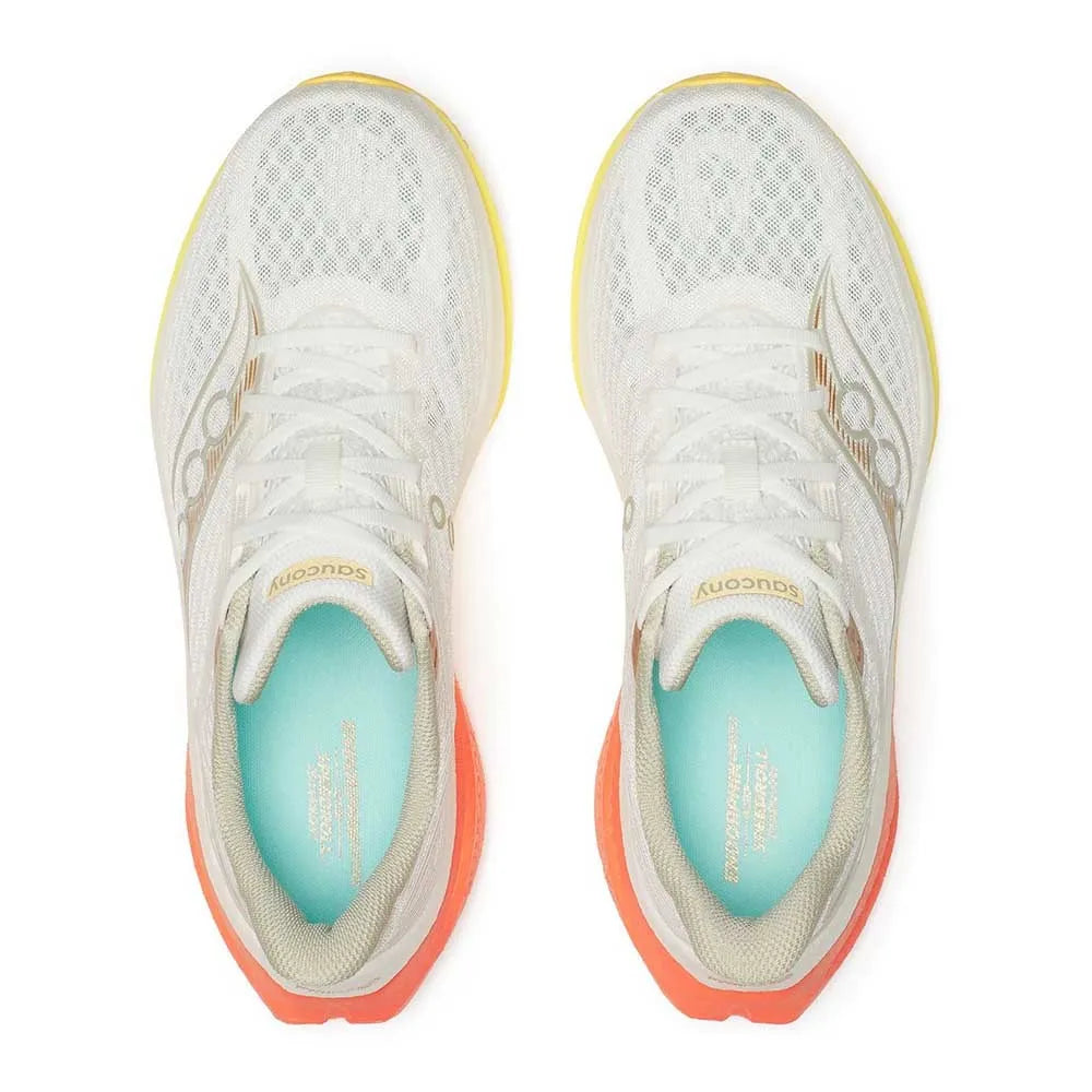 SAUCONY ENDORPHIN SPEED 5 IVORY FIRE HOMBRE