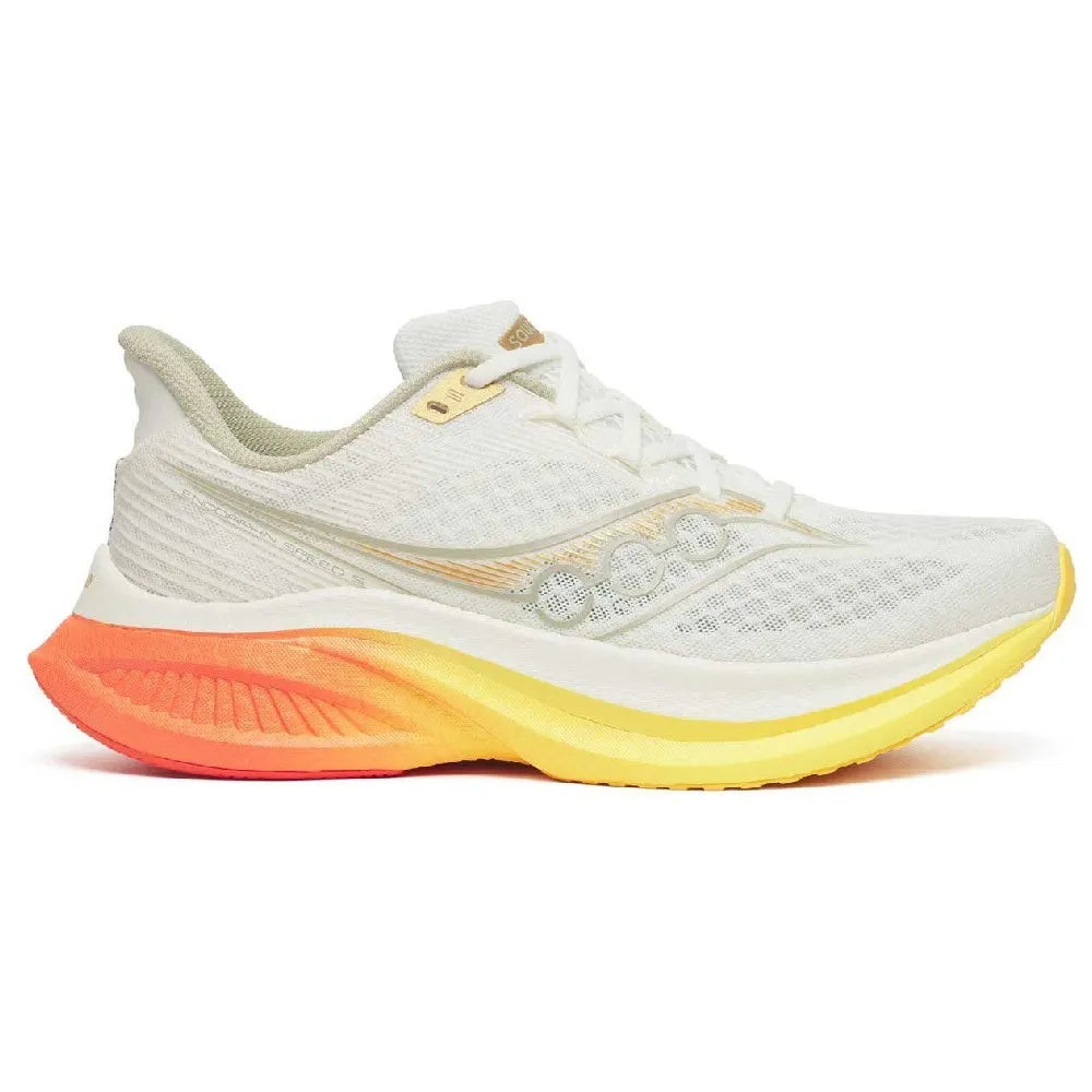 SAUCONY ENDORPHIN SPEED 5 IVORY FIRE HOMBRE
