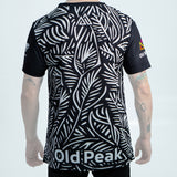 OLD PEAK CAMISETA MANGA CORTA NEGRA BLANCA