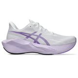 ASICS Novablast 6 White Murasaki mujer