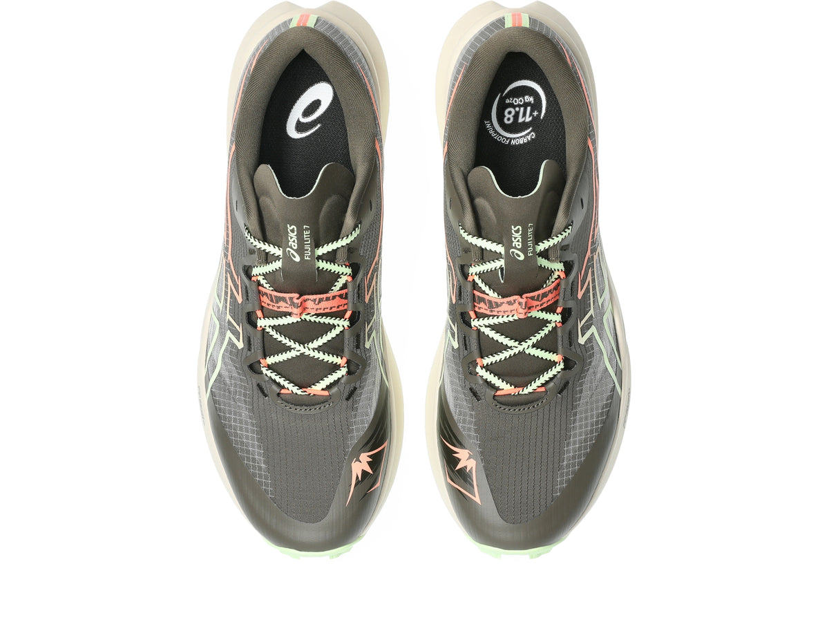 ASICS FUJI LITE 7 Kuriiro Brown | Illuminate Yellow